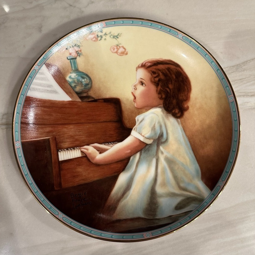 Harmony by Bessie Pease Gutmann Vintage Collector’s Plate 621